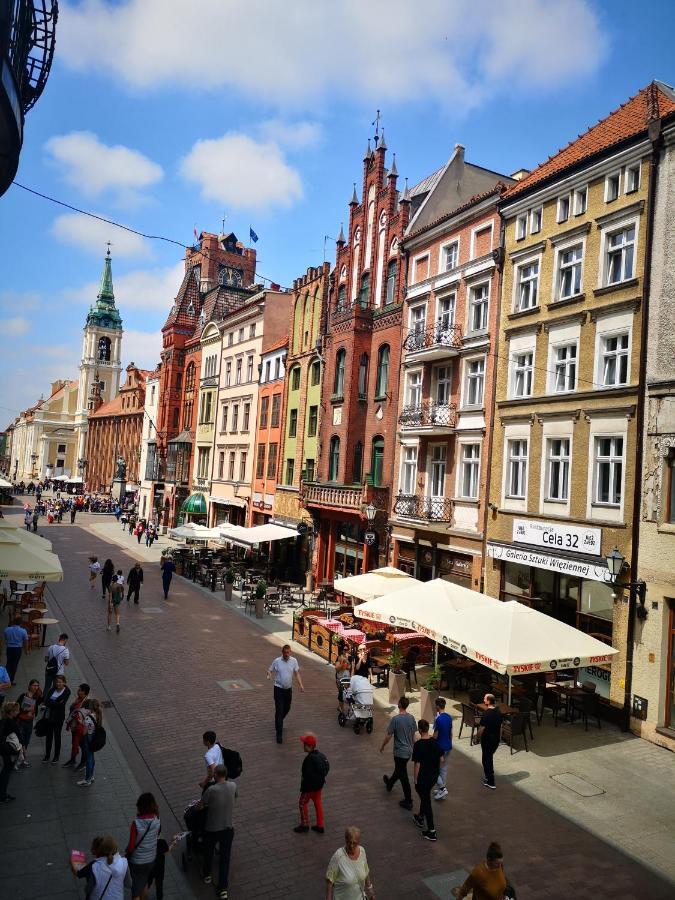 Ferienwohnung Old Town Szeroka Thorn Exterior foto